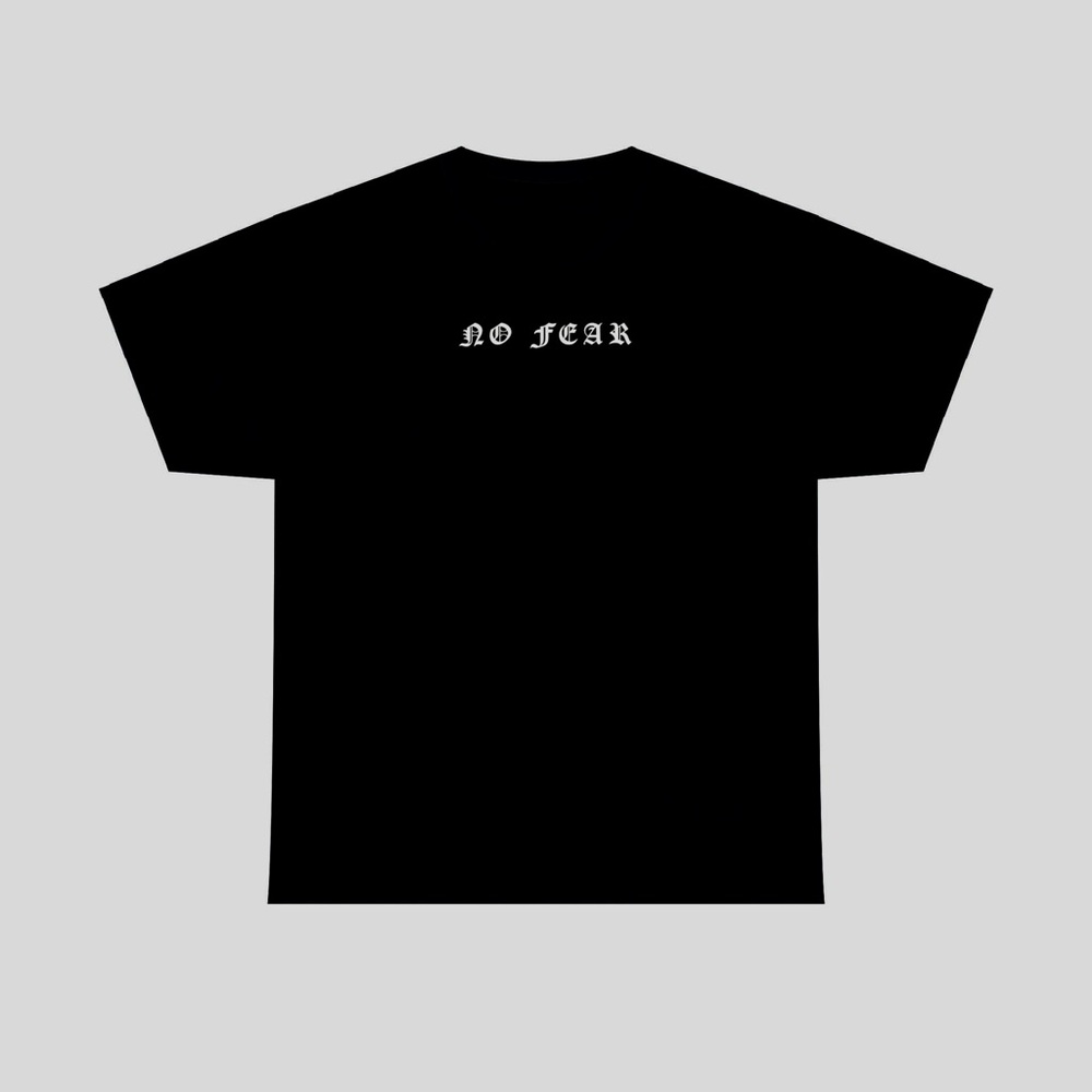No Fear T Shirt Custom Made Screen Printed Apparel Heavy XL